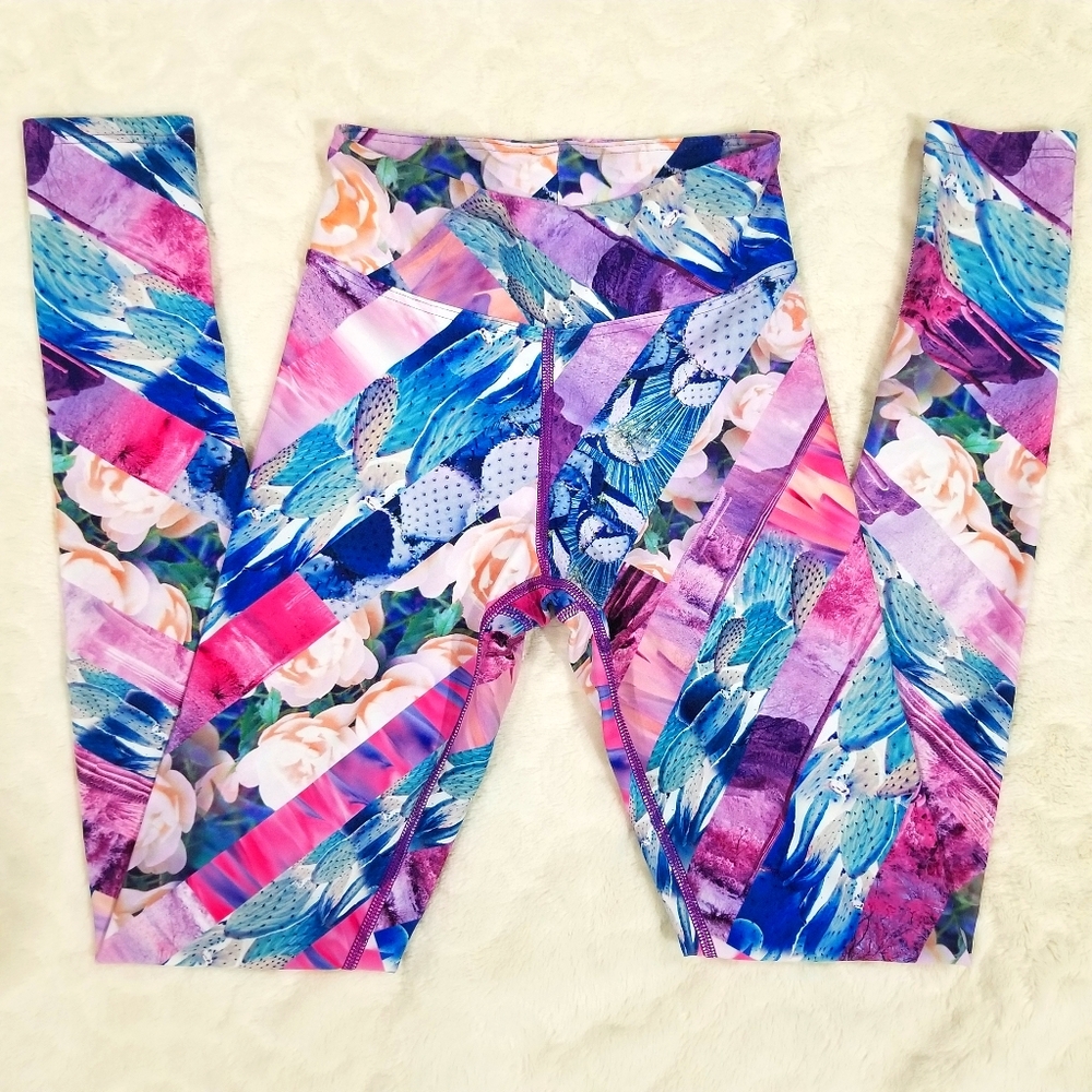 Dharma Bums High Waist Desert Splice Yoga Leggings